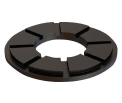 Custom Molded FFKM Washer Isolation Pad