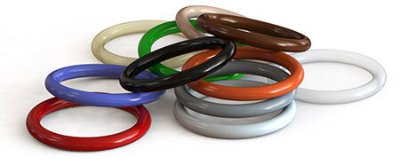 O-Rings Stacked Colors
