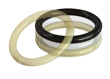 Polyurethane O-Ring, White, Qty of Five