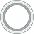 Hollow Teflon PTFE cross Section