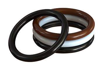 Viton Heat Resistant Brown O-rings  Size 031 Price for 5 pcs 