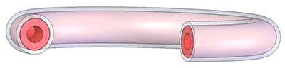 Hollow Teflon PTFE Enccapsulated Seal