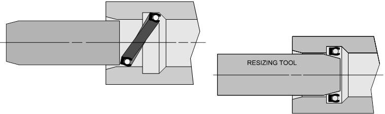 Spring Energized Seal Installation