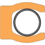 Spring Energized Seal SES Cross Section