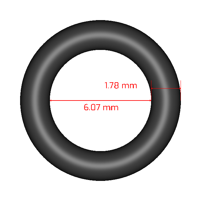 O-ring, 100,00x5,00 mm, NBR (70A)