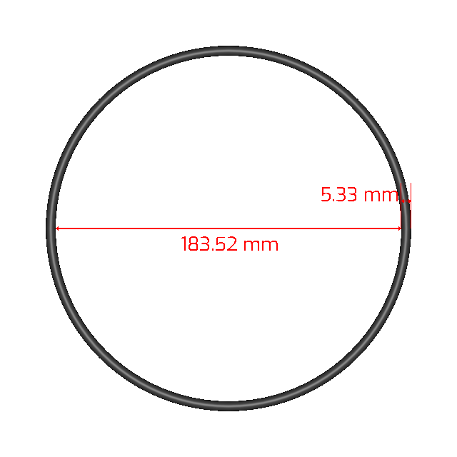 B1006-366 O-rings AS568-366
