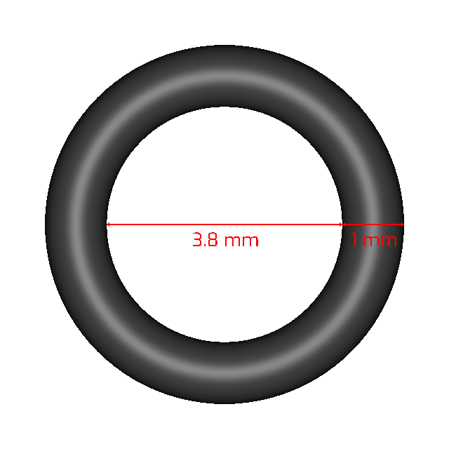 B1010-1X3.8 - Marco Rubber