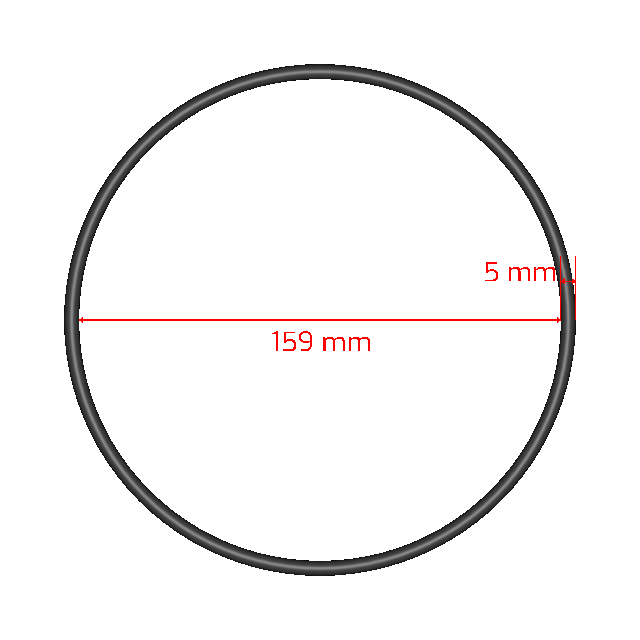 B10105X159 Metric Orings