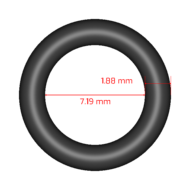 E10011.88X7.19 Orings 5584