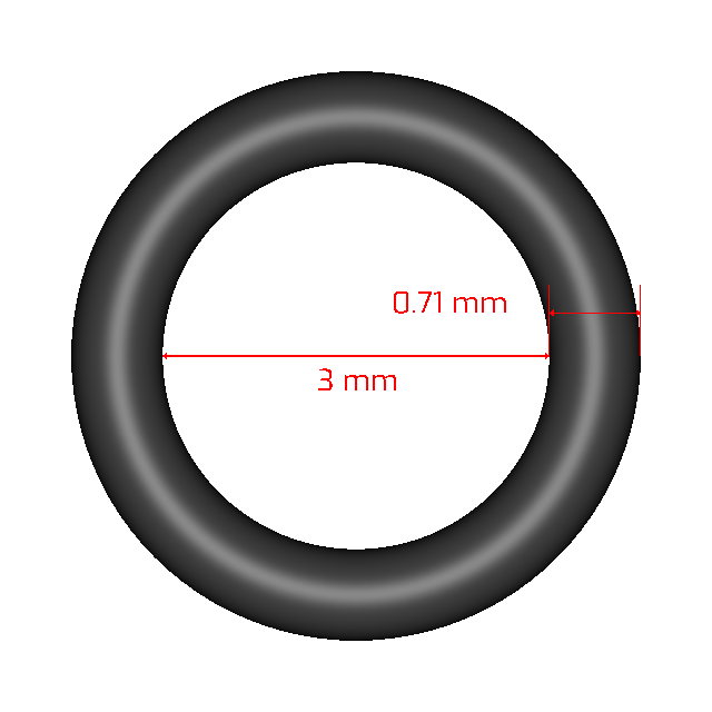 E1005.71X3 Metric Orings