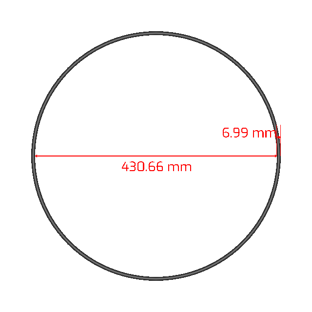 E1039-463 O-rings AS568-463