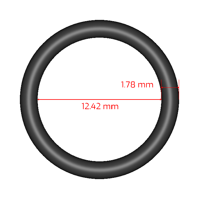 16001 KALREZ O-RING, K#156, COMPOUND 8085UP (NEW) AS-568A – J316Gallery