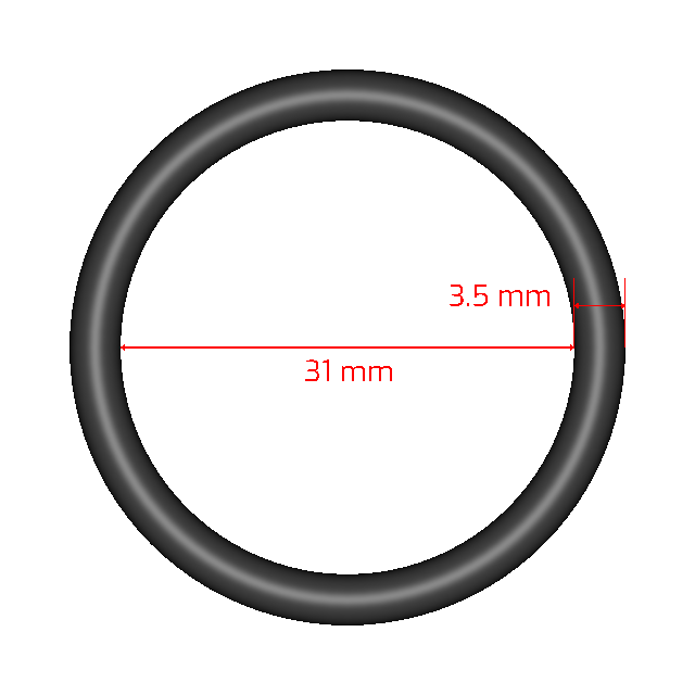 N1000 3 5X31 Metric O rings n1000-3-5x31-metric-o-rings