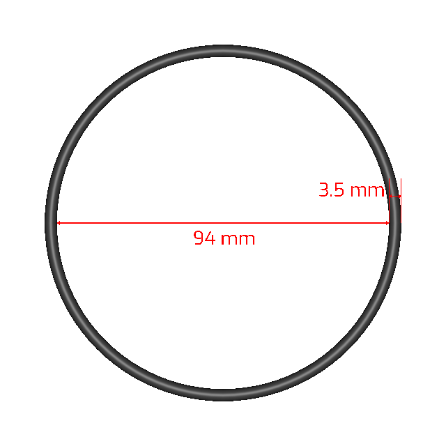 N1000 3 5X94 Metric O rings n1000-3-5x94-metric-o-rings