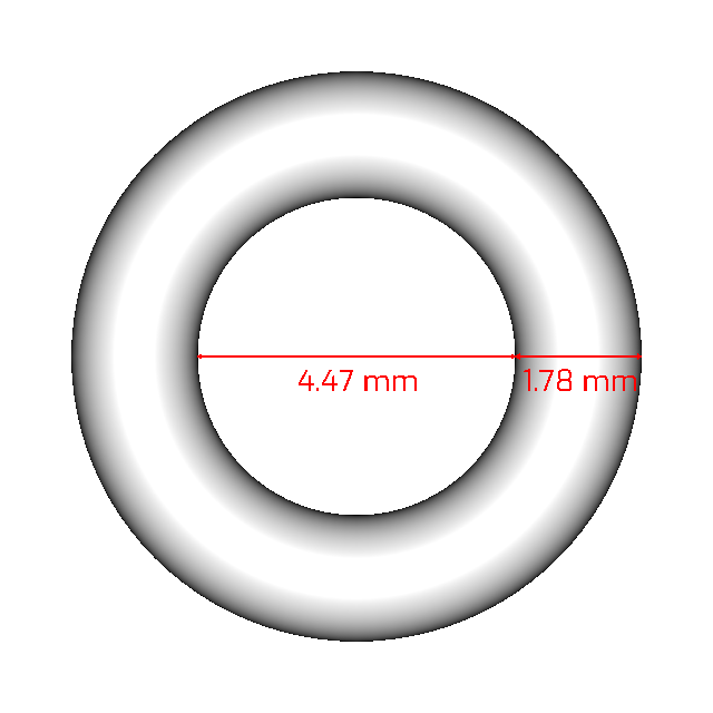 Filter Holder Gasket Simonelli Oscar 73x58x7mm flat 3 ct