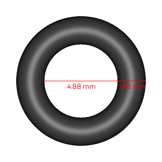 Parker Seal® E0740-75 -1.88X4.88 O-rings 5-581