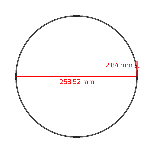 Parker Seal® E0740-75 -2.84X258.52 O-rings 5-886