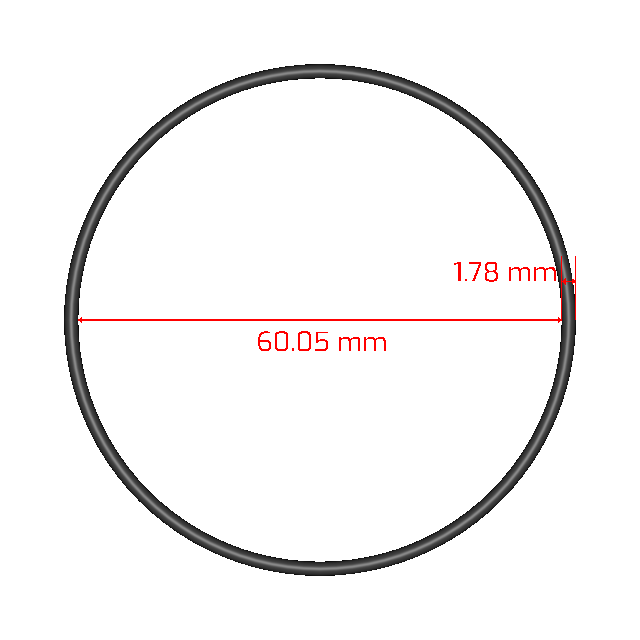 Parker Seal® V0747-75 -036 O-rings AS568-036