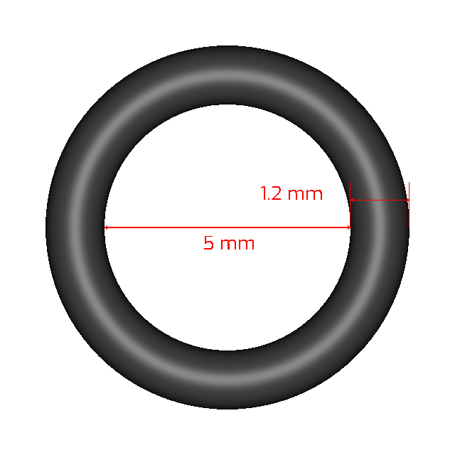 R1001 12x5 Metric O Rings