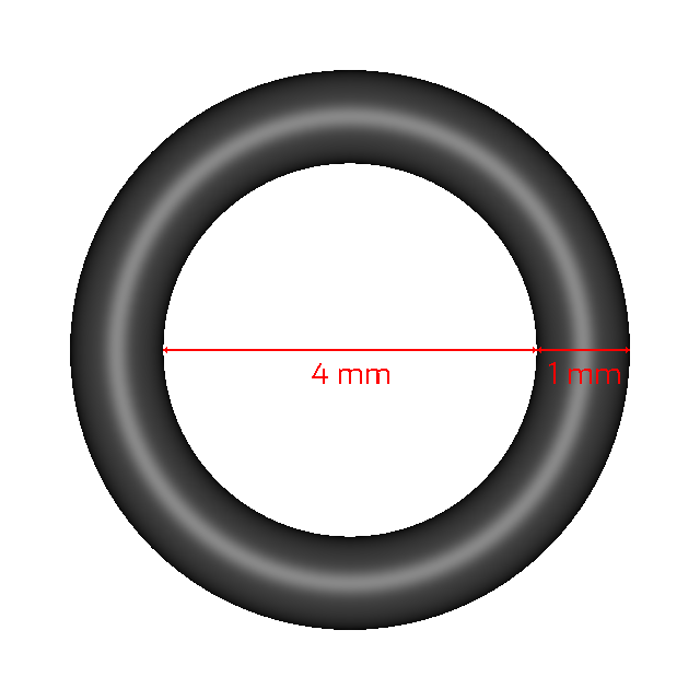 R1010-1X4 O-rings JIS B 2401 SS040