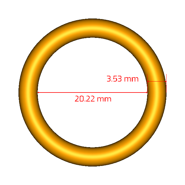 S1000211 Orings AS568211