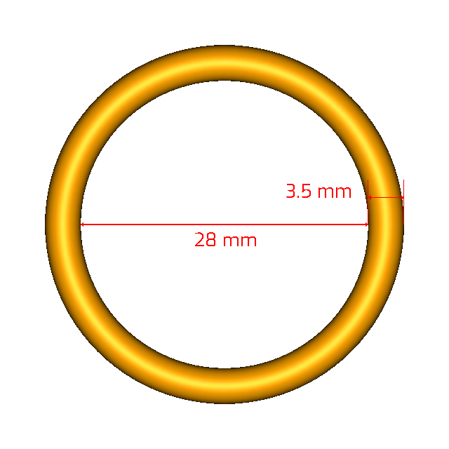 S1000 3 5X28 Metric O rings s1000-3-5x28-metric-o-rings