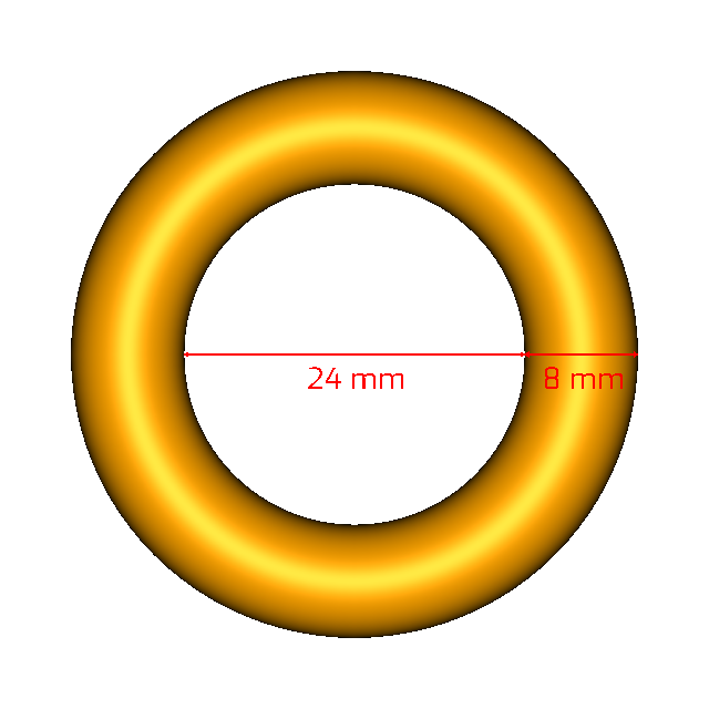 S1000-8X24 Metric O-rings