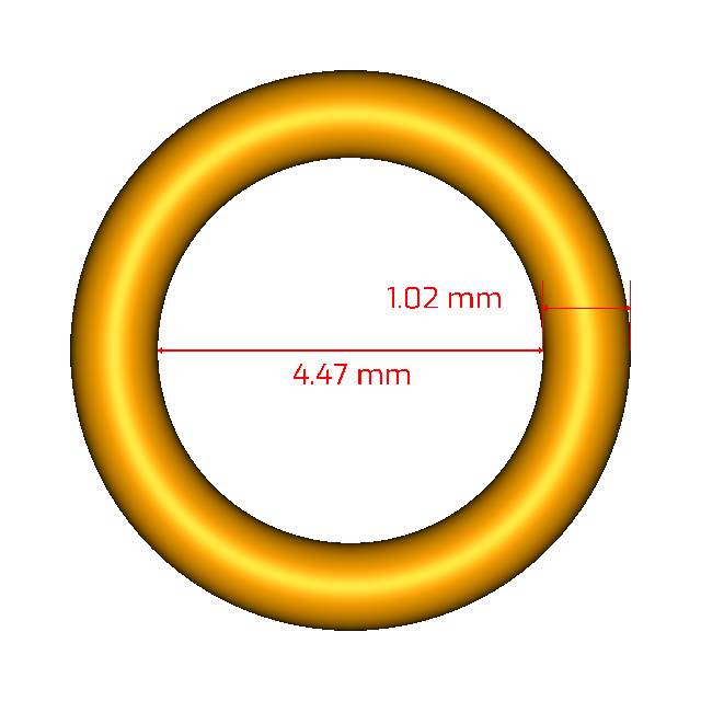 S1001 S1001-1.02X4.47 O-rings 5-193