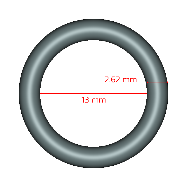 S10812.62X13 Metric Orings