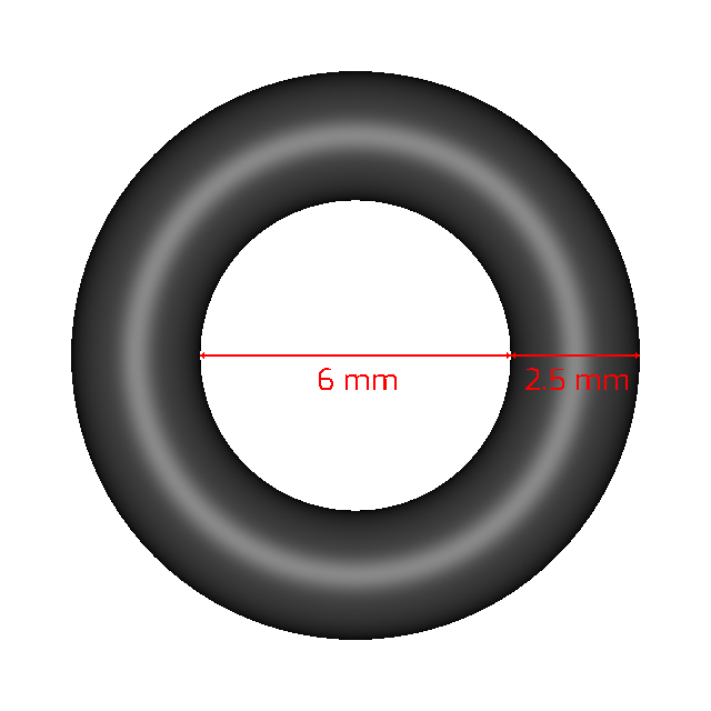 V1000 2 5X6 Metric O rings