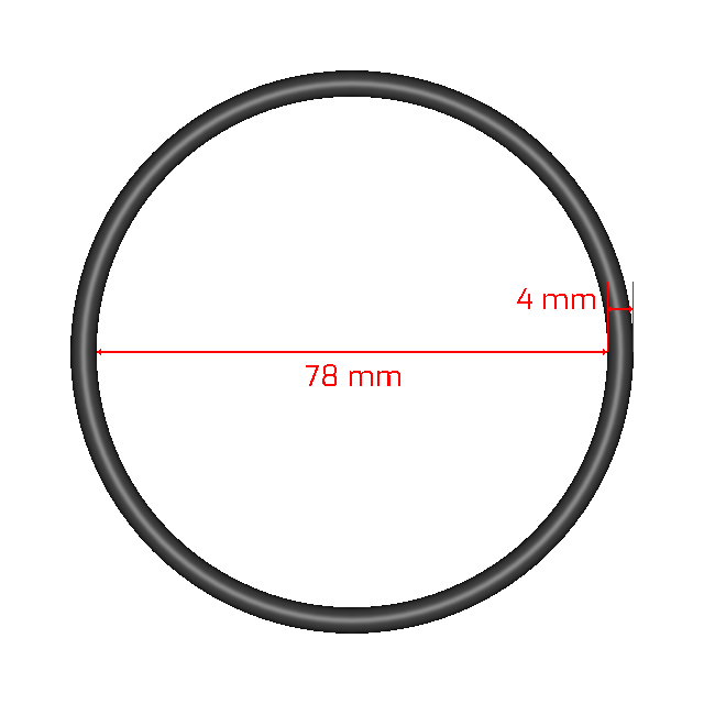 V10004X78 Metric Orings