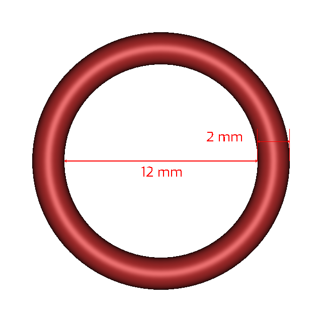 V10032X12 Metric Orings