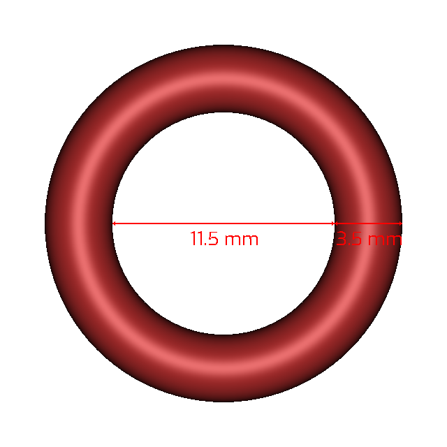 V1003 3 5X11 5 Metric O rings v1003-3-5x11-5-metric-o-rings