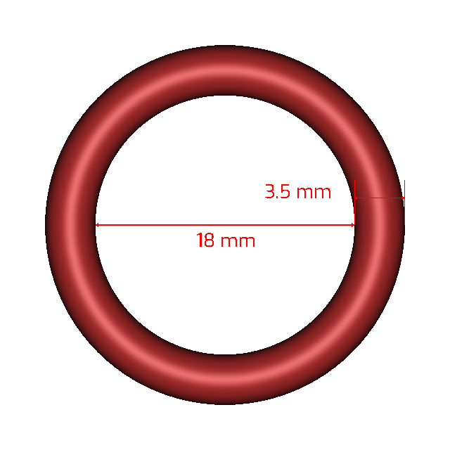 V1003 3 5X18 Metric O rings