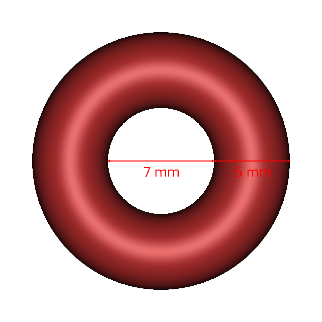 V10035X7 Metric Orings