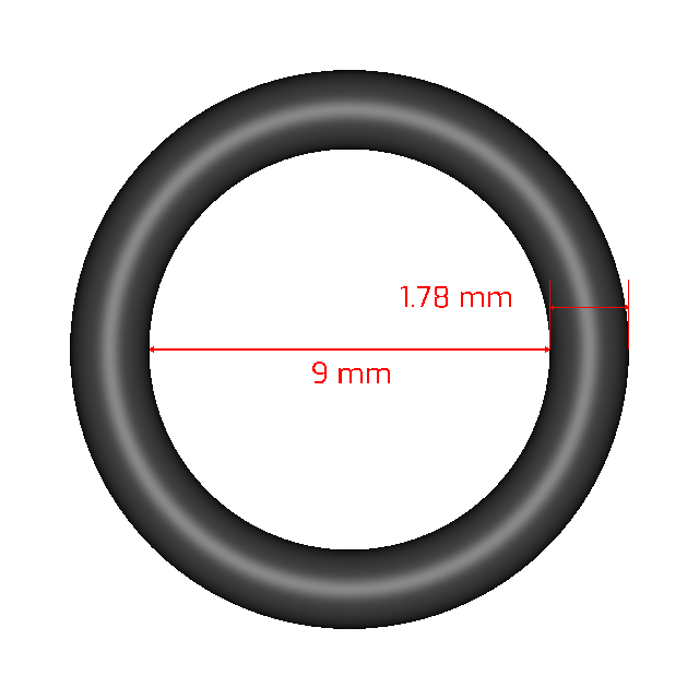 V10381.78X9 Metric Orings