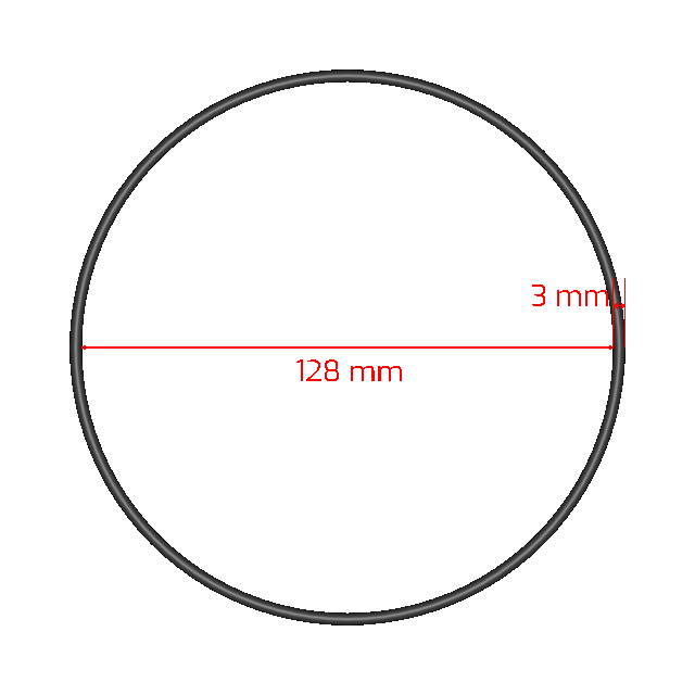 V10523X128 Metric Orings