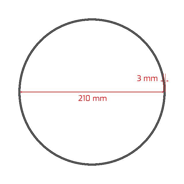 V10823X210 Metric Orings