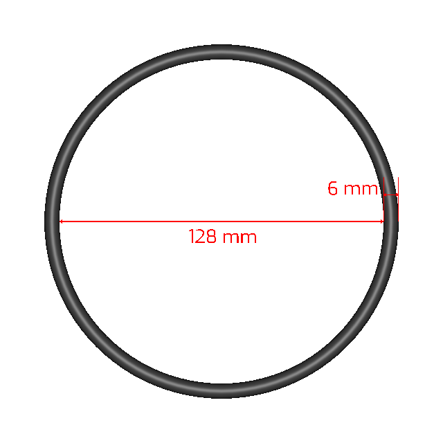 V10826X128 Metric Orings