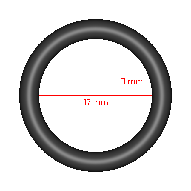 V1088-3X17 Metric O-rings