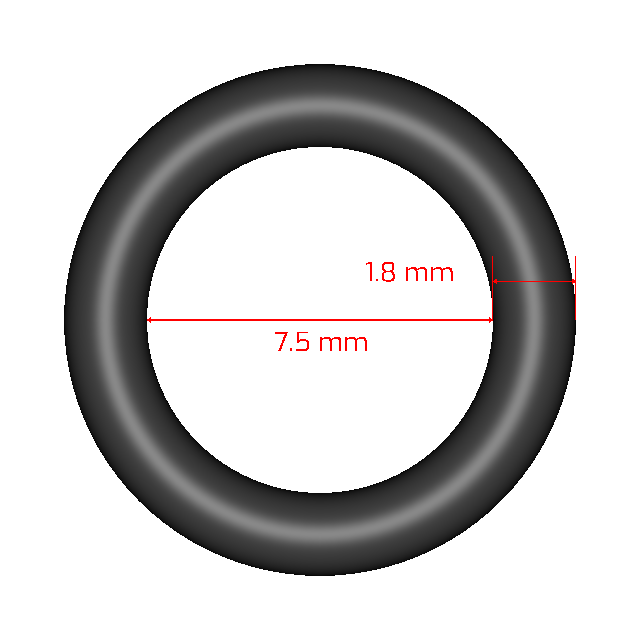 V1090 1 8X7 5 Metric O rings