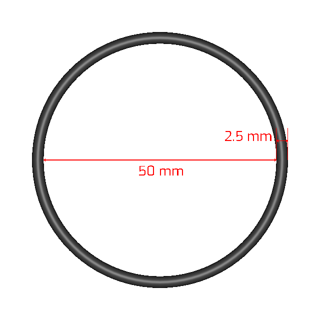 O-Ring-Sortiment XXL - Ø 18-50 mm - 285-teilig