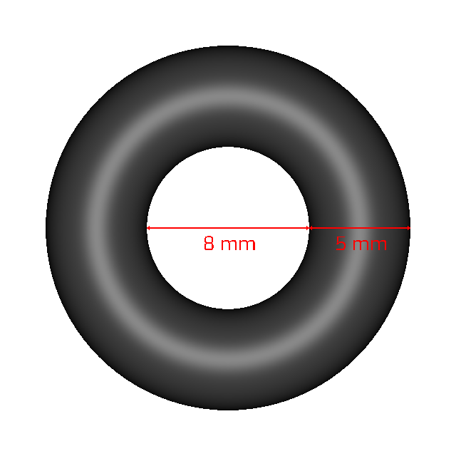 V11795X8 Metric Orings
