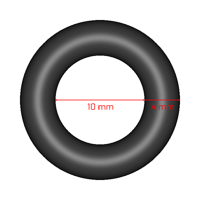 V1189 4X10 Metric O rings